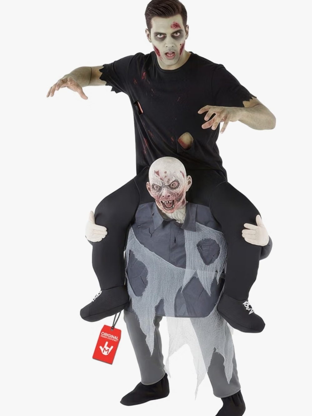Black Zombie Carry-Me Costume